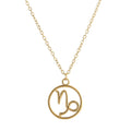 Zodiac Sign Pendant Necklace