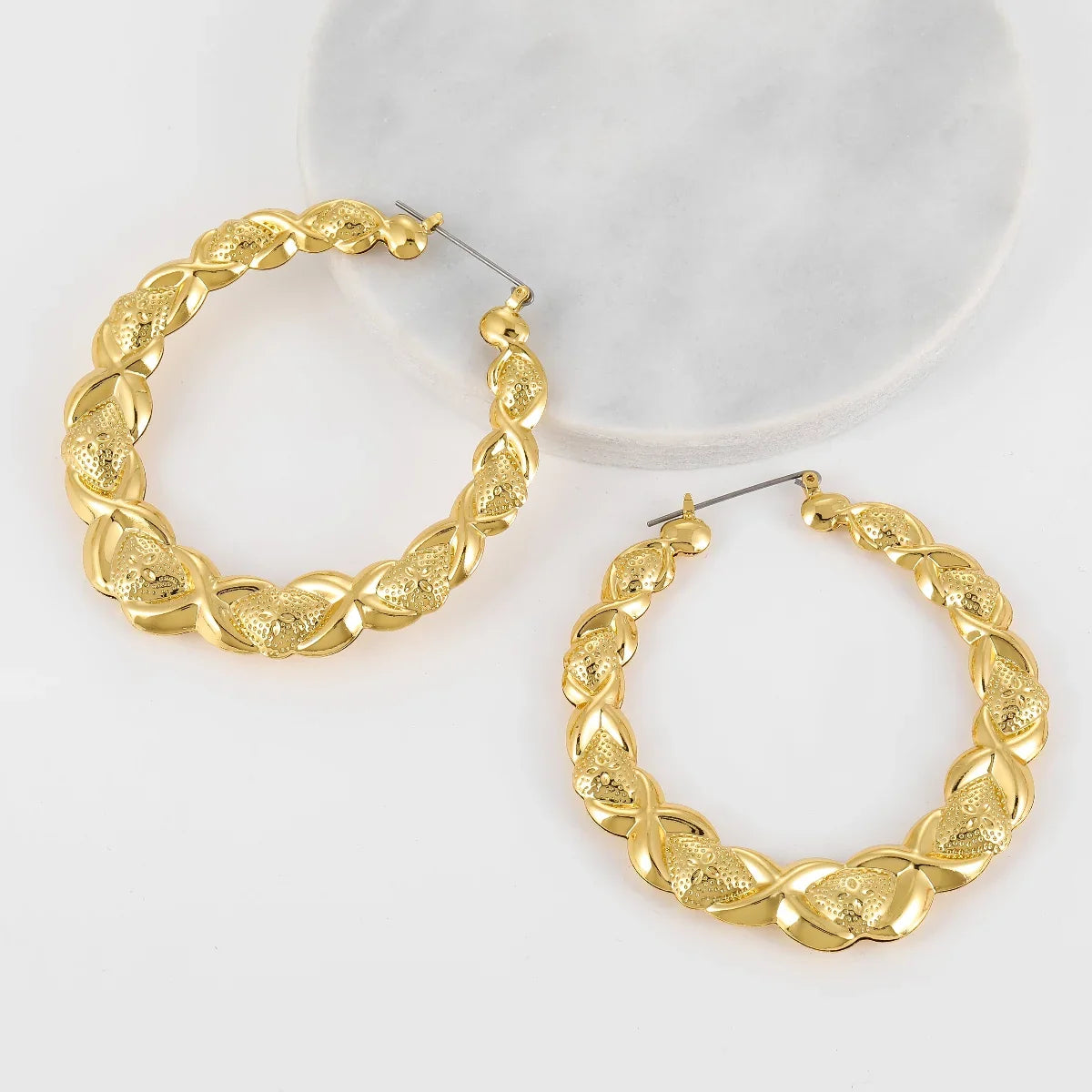 XOXO Hoop Earrings