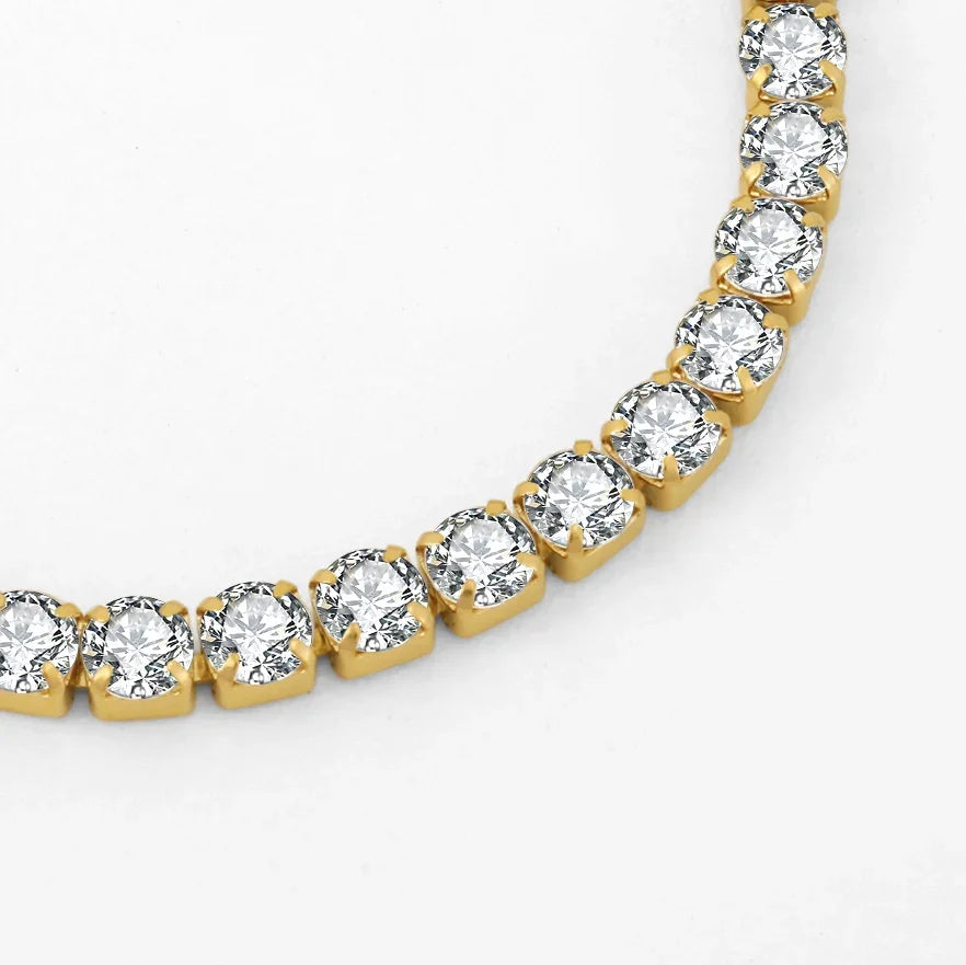 Mens Tennis Bracelet - 4mm