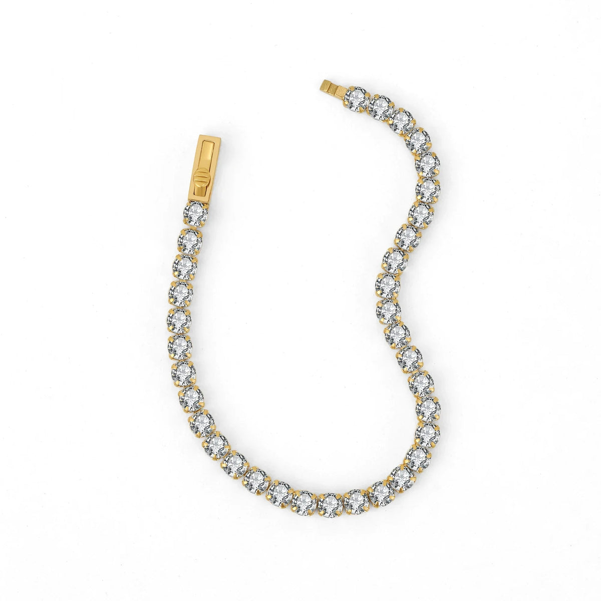 Mens Tennis Bracelet - 4mm