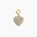 Iced Bubble Heart Charm