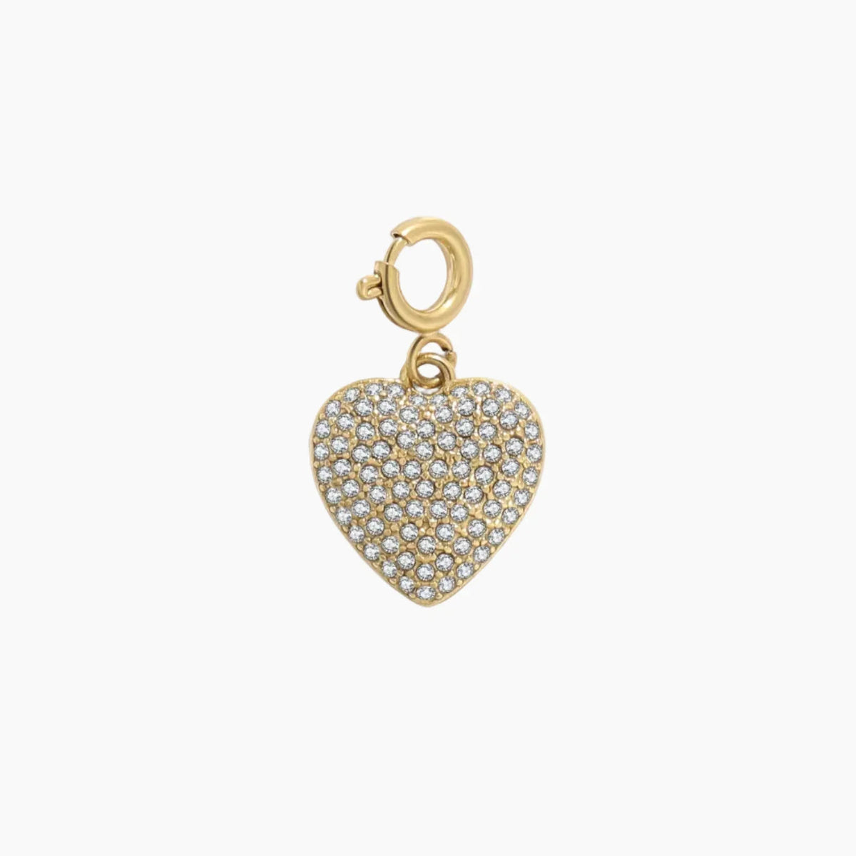 Iced Bubble Heart Charm