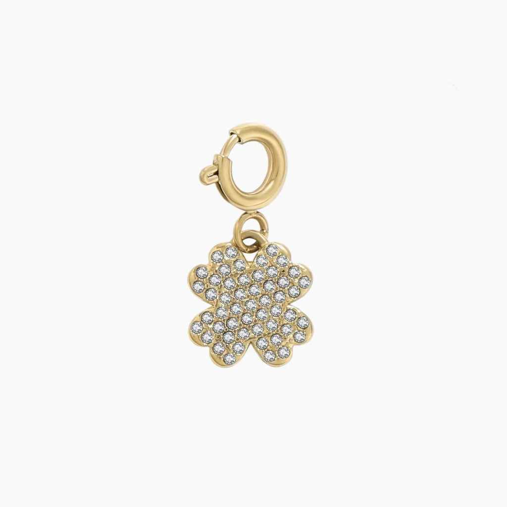 Iced Clover Charm