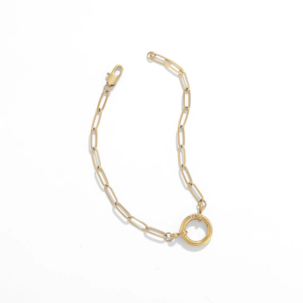 Paperclip Charm Bracelet