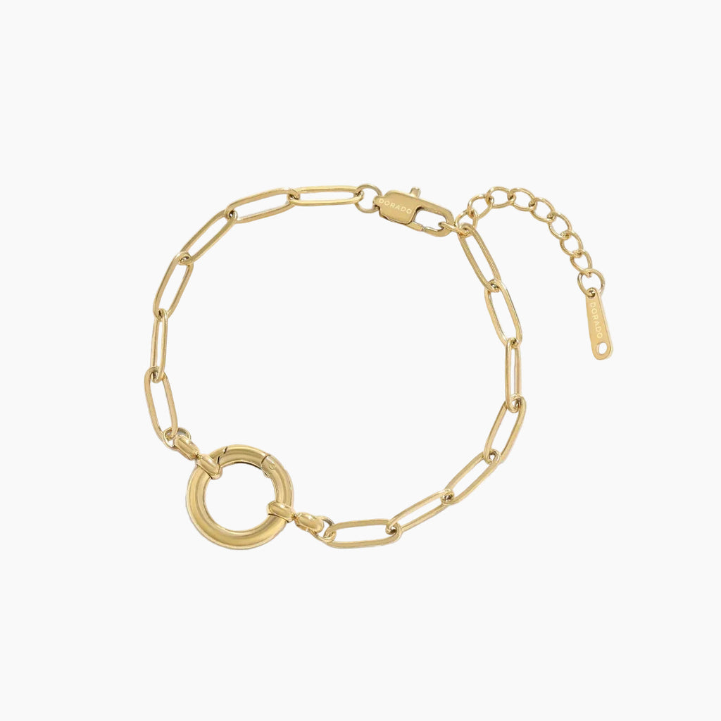 Paperclip Charm Bracelet
