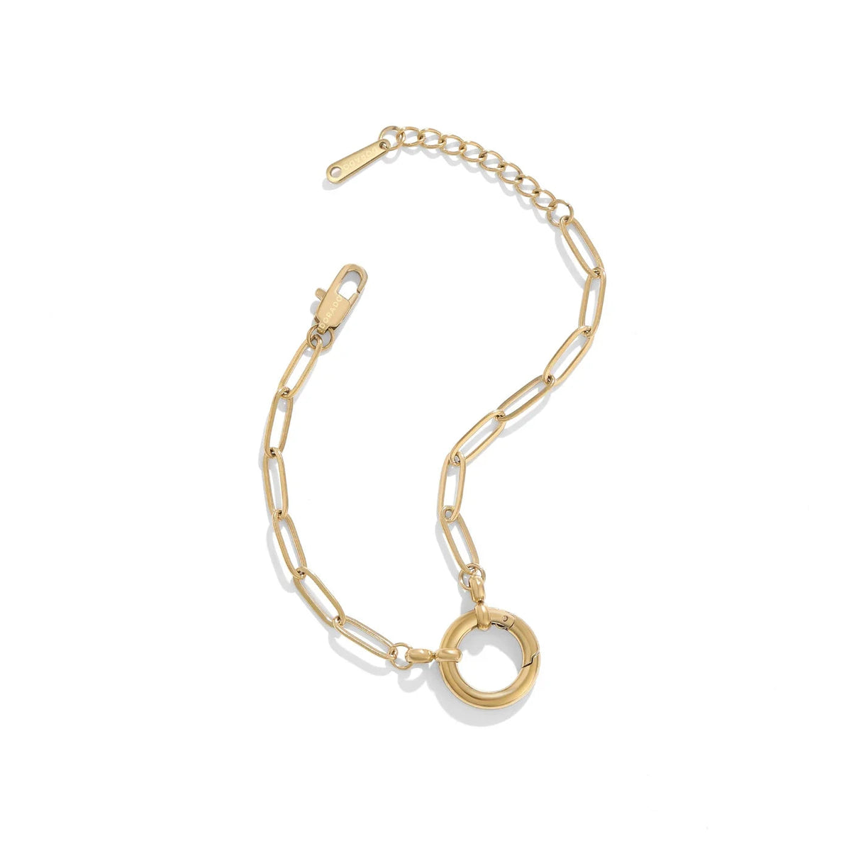 Paperclip Charm Bracelet