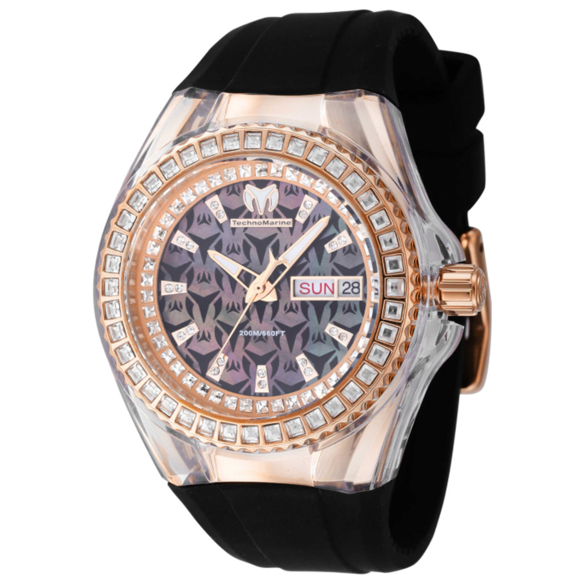 TechnoMarine Women's Cruise Monogram 40mm Quartz Watch TM-121176