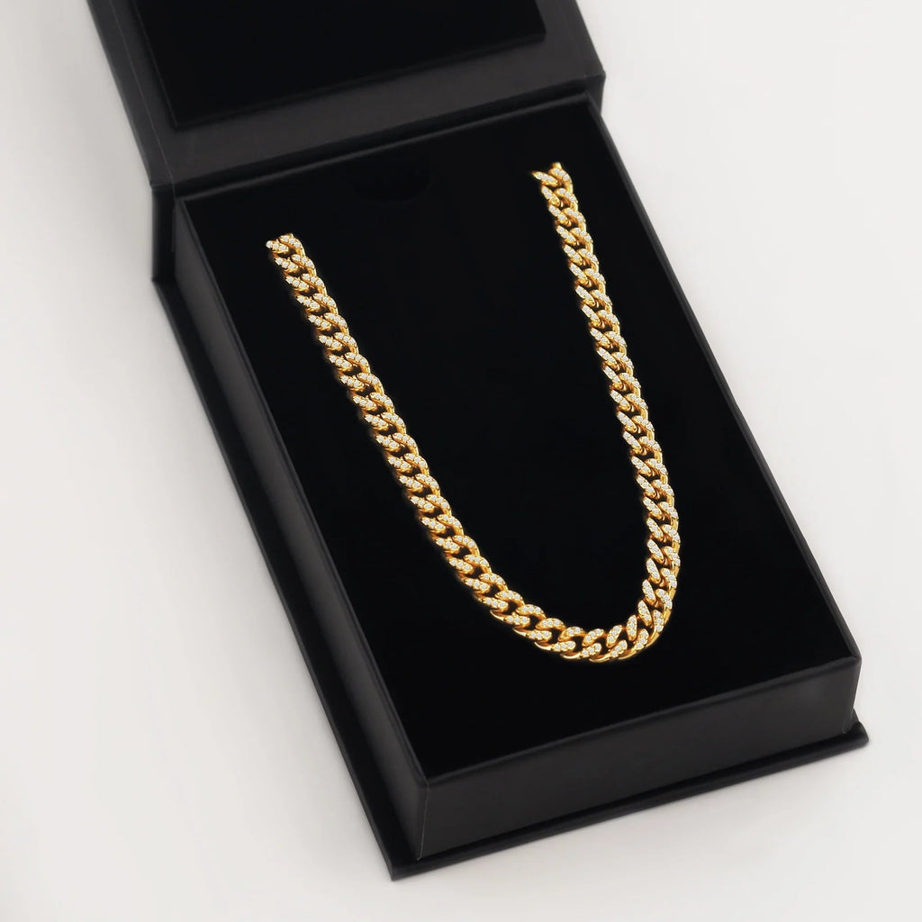 Iced Cuban Link Chain - 8mm