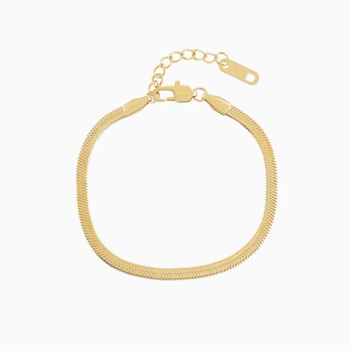 Herringbone Anklet - 3mm
