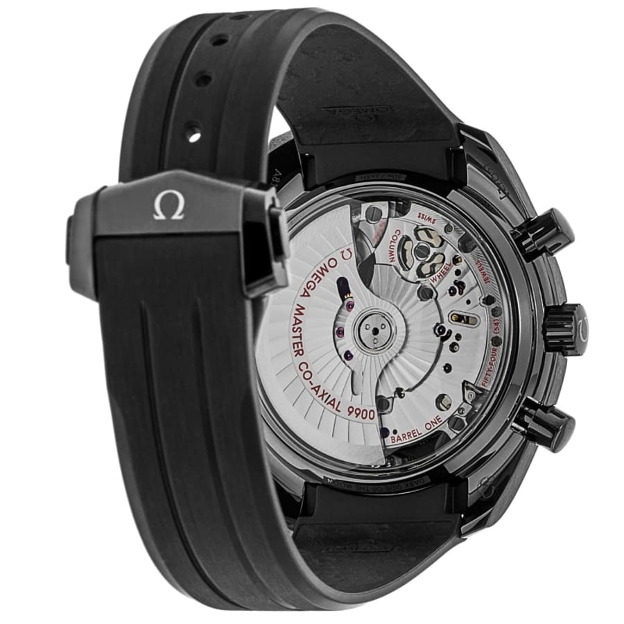 Omega Speedmaster Dark Side of the Moon Chronograph Black Dial Rubber Strap Men's Watch 310.92.44.51.01.004