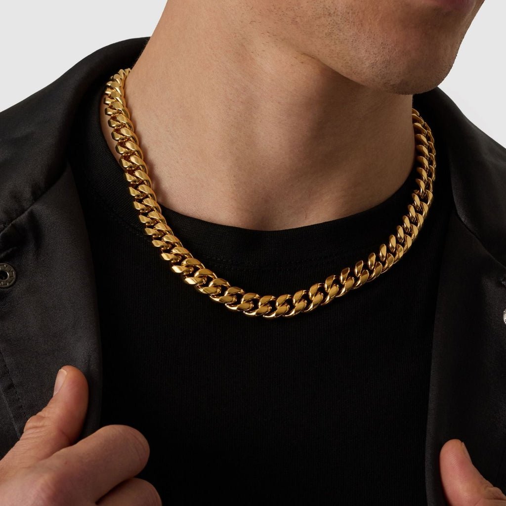 Cuban (Gold) 12mm