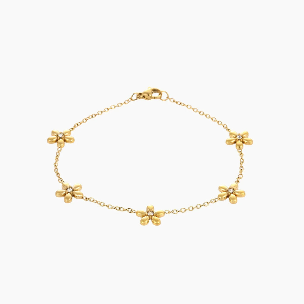 Multi Flower Bracelet