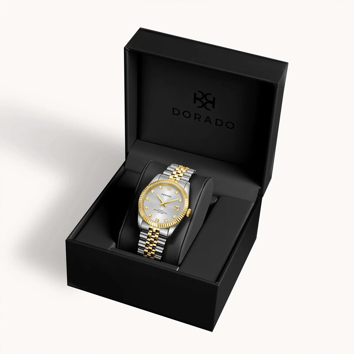 DORADO Two Tone Timeless Watch - Silver