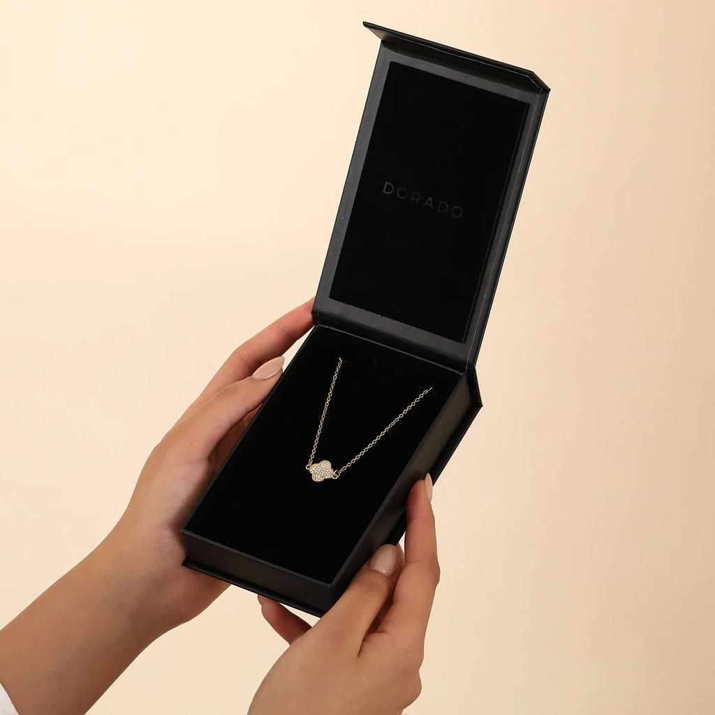 Iced Lucky Pendant Necklace