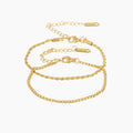 Rope Link Bracelet Set