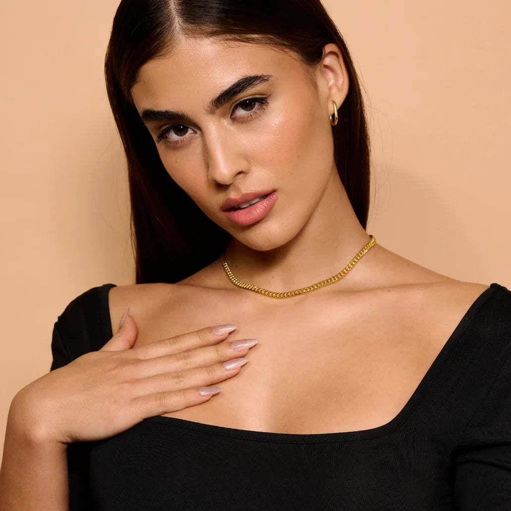 Paper Clip Hoop Earrings