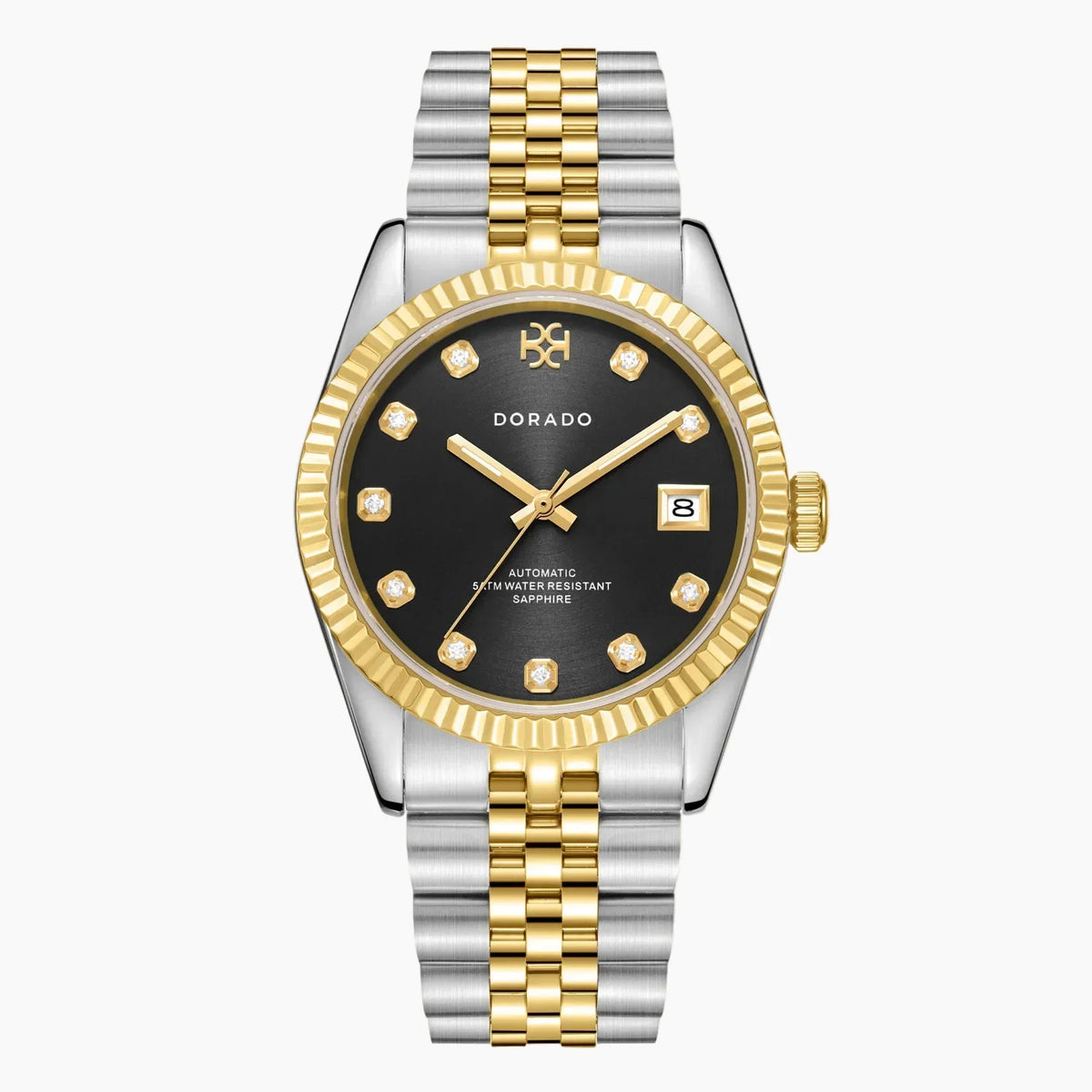 DORADO Two Tone Timeless Watch - Black
