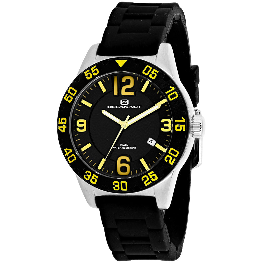 Oceanaut Women's Aqua One Black Round 40mm