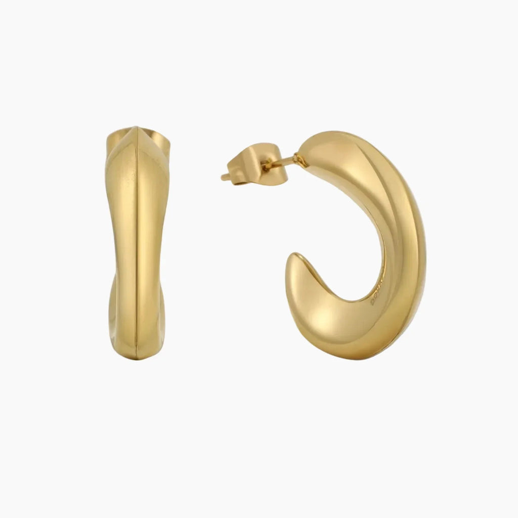 Minimal Twist Earrings