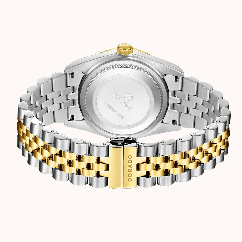 DORADO Two Tone Timeless Watch - Gold