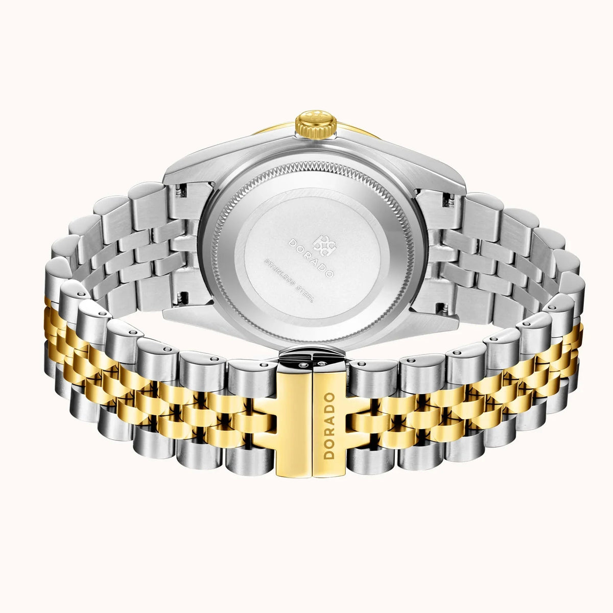DORADO Two Tone Timeless Watch - Gold