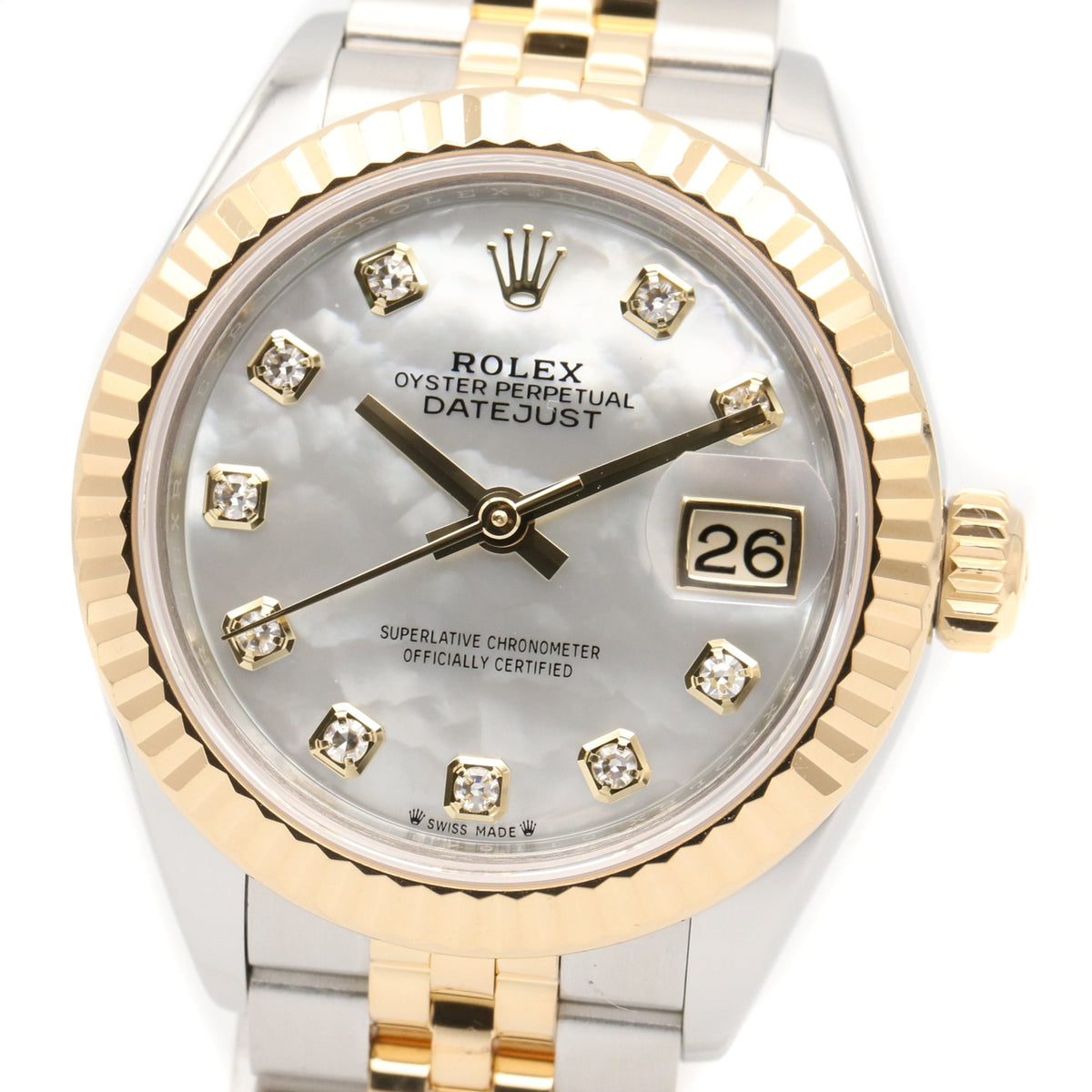 Rolex Stainless Steel yellow gold (18K) Wristwatch (Pre-Owned)