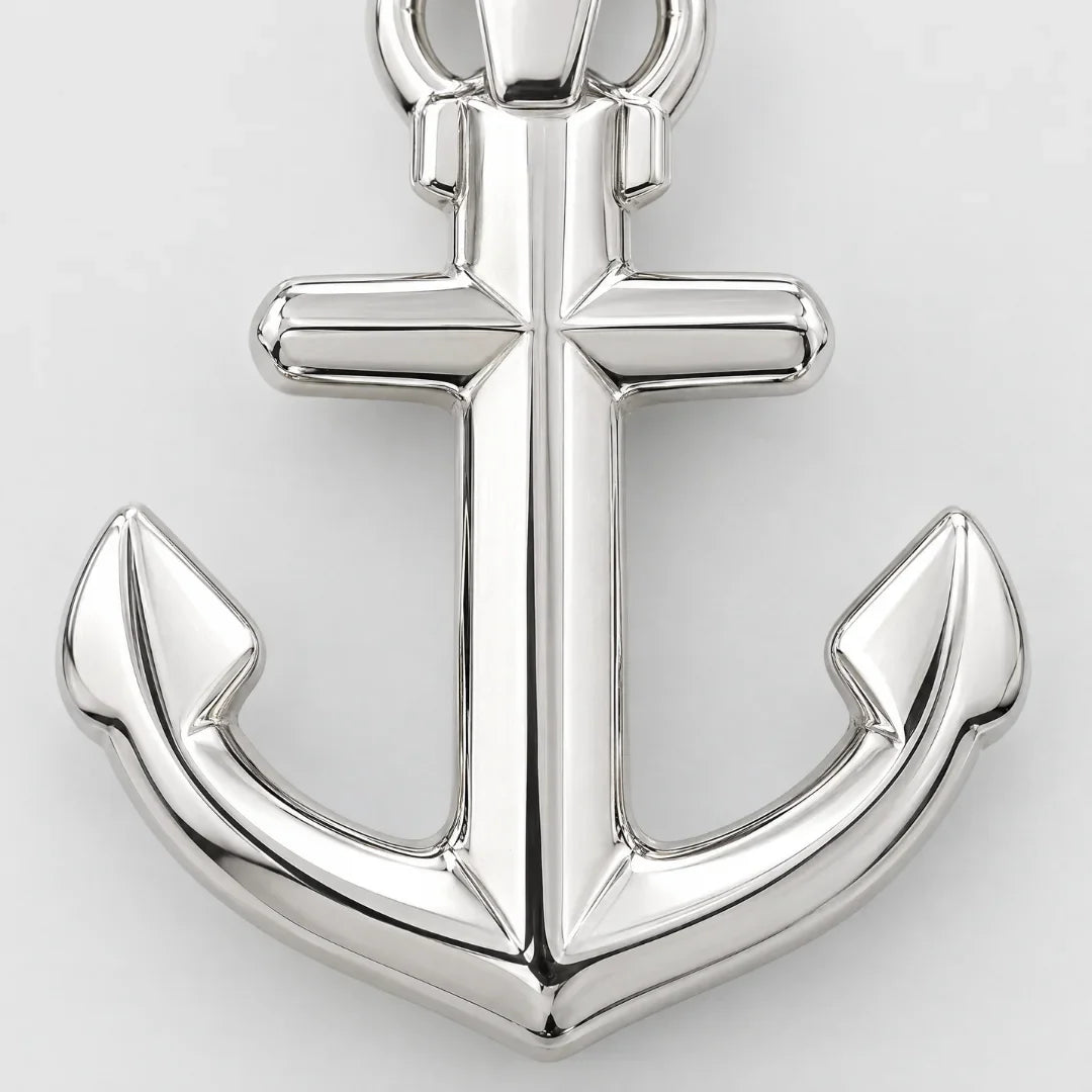 Anchor Pendant (Silver)