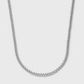 Wheat Chain (Silver) - 4mm