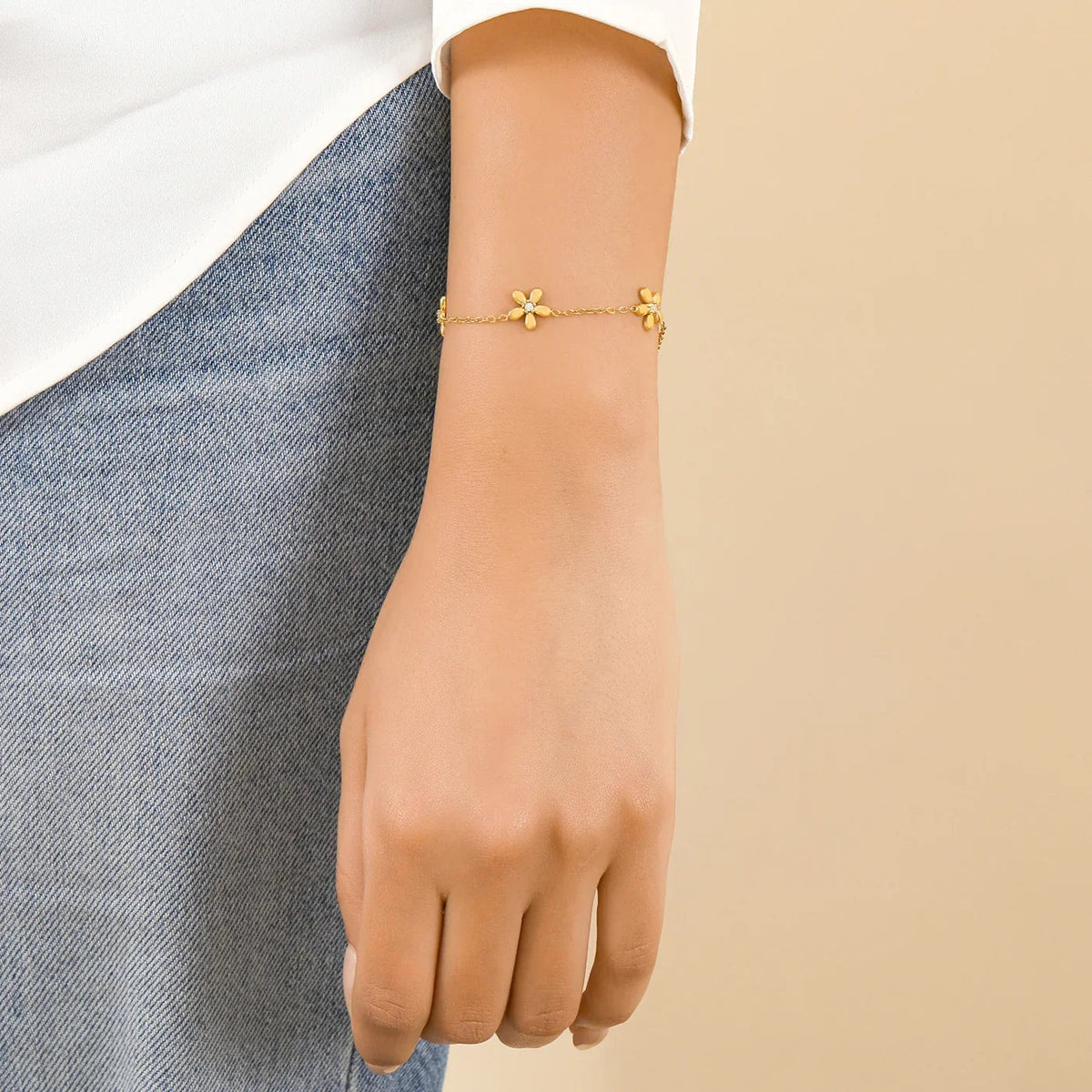 Multi Flower Bracelet