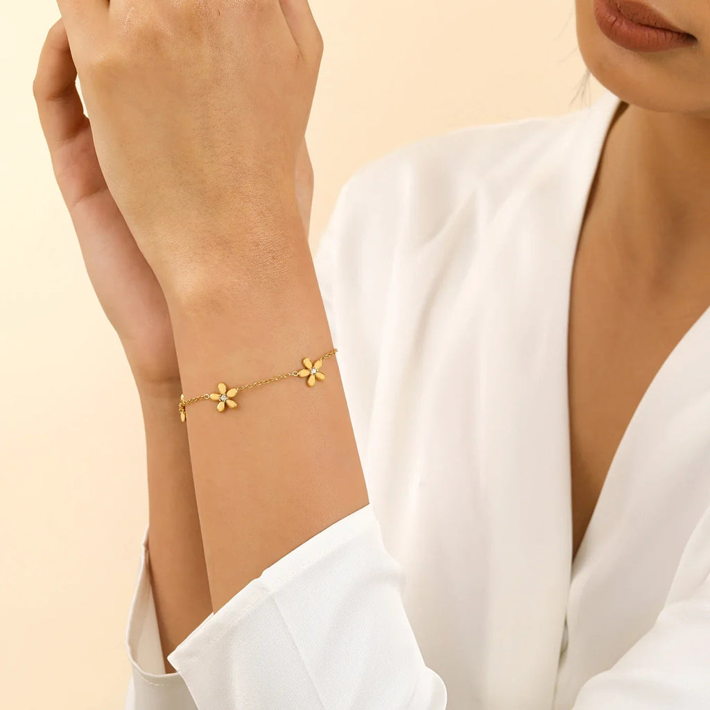 Multi Flower Bracelet