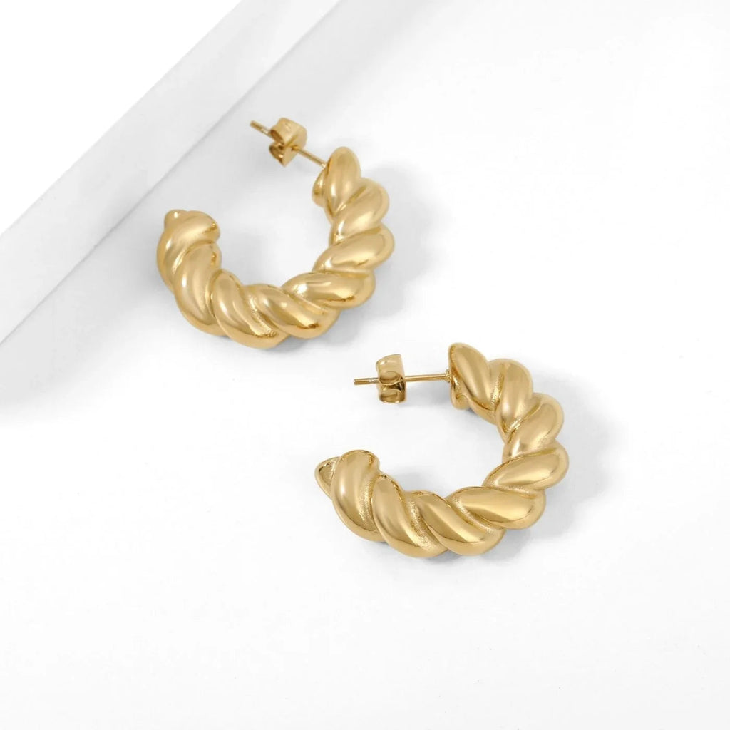 Rope Twist Earrings
