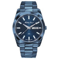 Mathey-Tissot Men's Mathy I Day-Date Blue Dial Watch