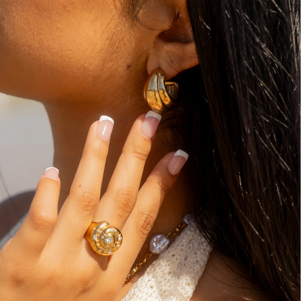 Sol Sisters Hoop Earrings