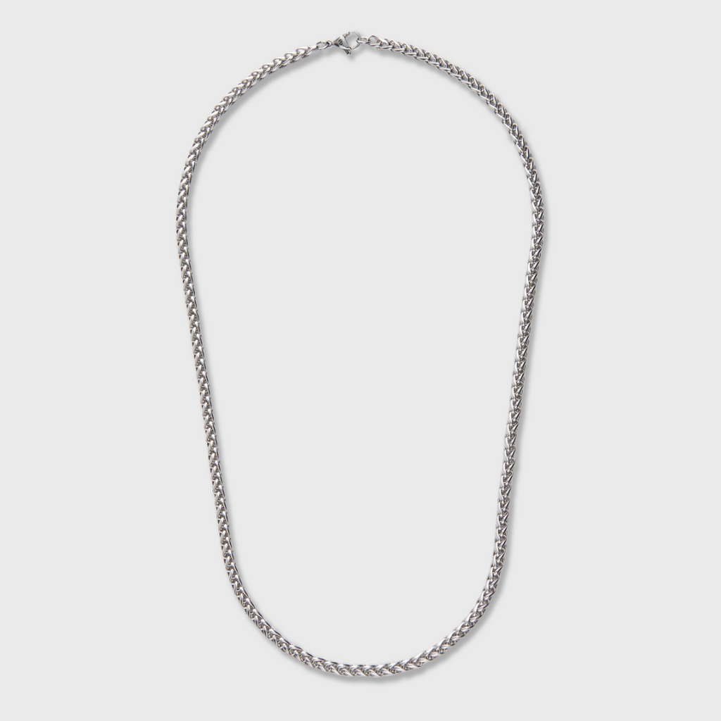 Wheat Chain (Silver) - 4mm