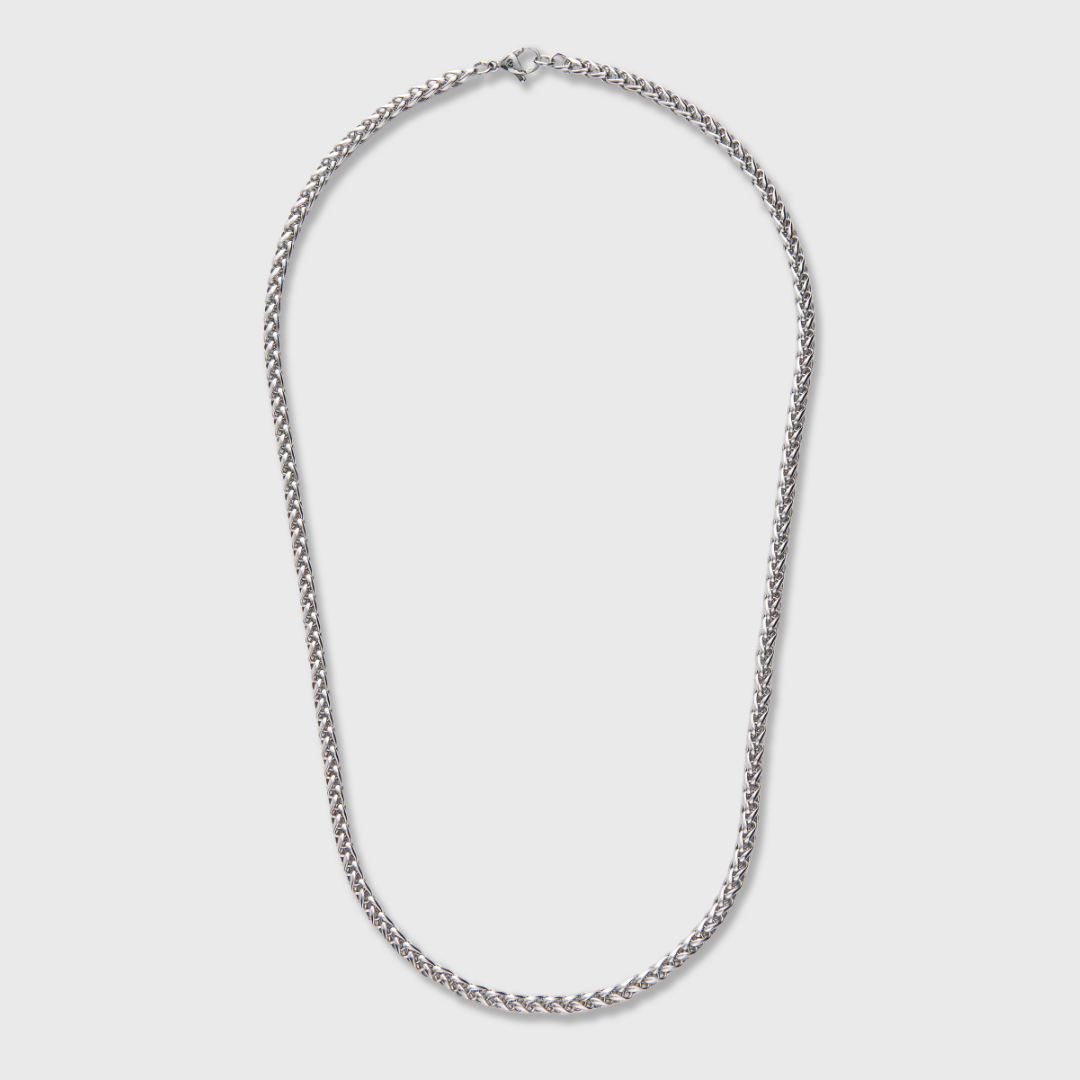 Wheat Chain (Silver) - 4mm