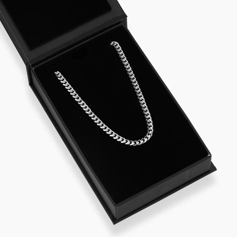 Mens Miami Cuban Link Chain - 5mm