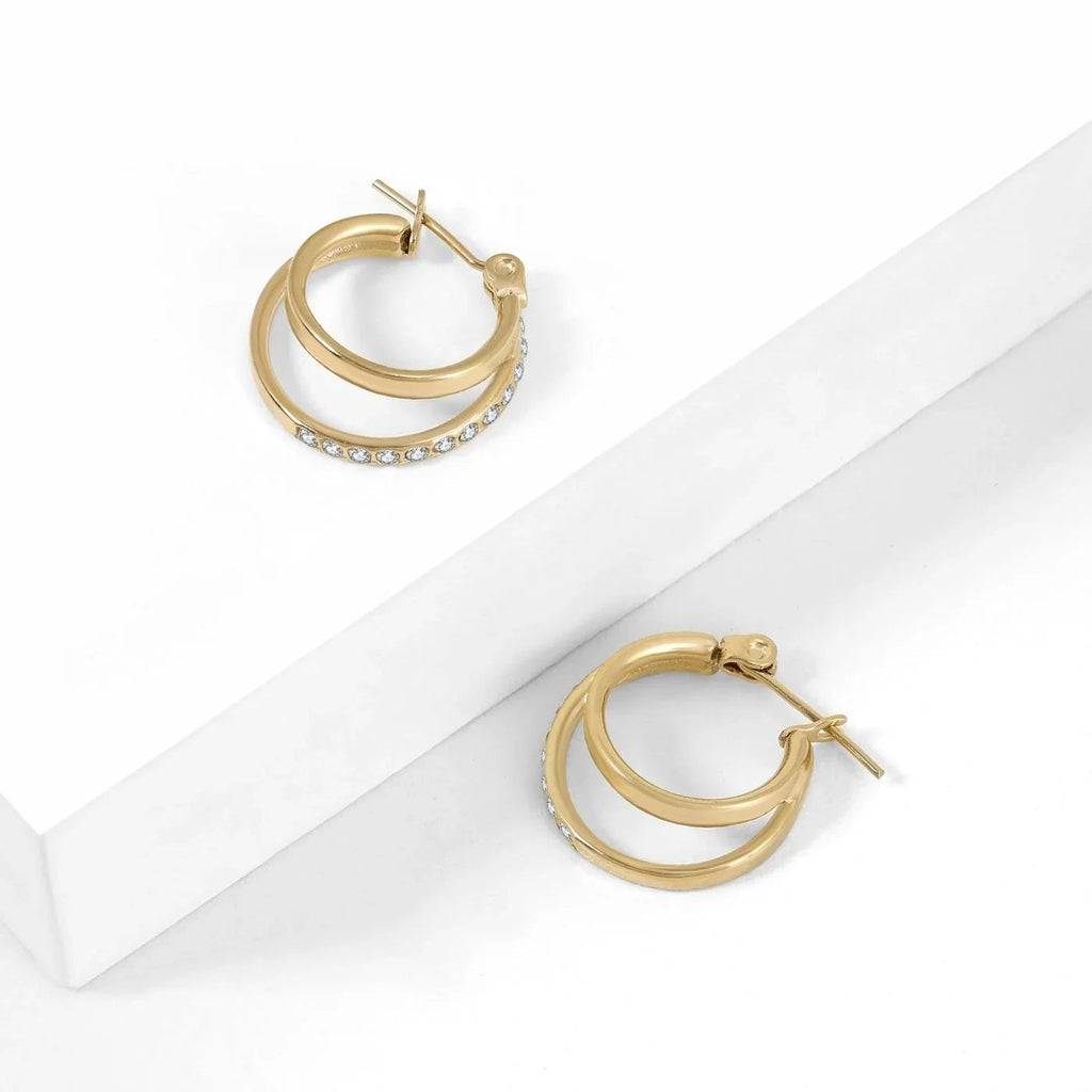 Double Hoop Earrings