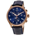 Tissot Chrono XL Classic Blue Dial Leather Strap Men's Watch T116.617.36.042.00