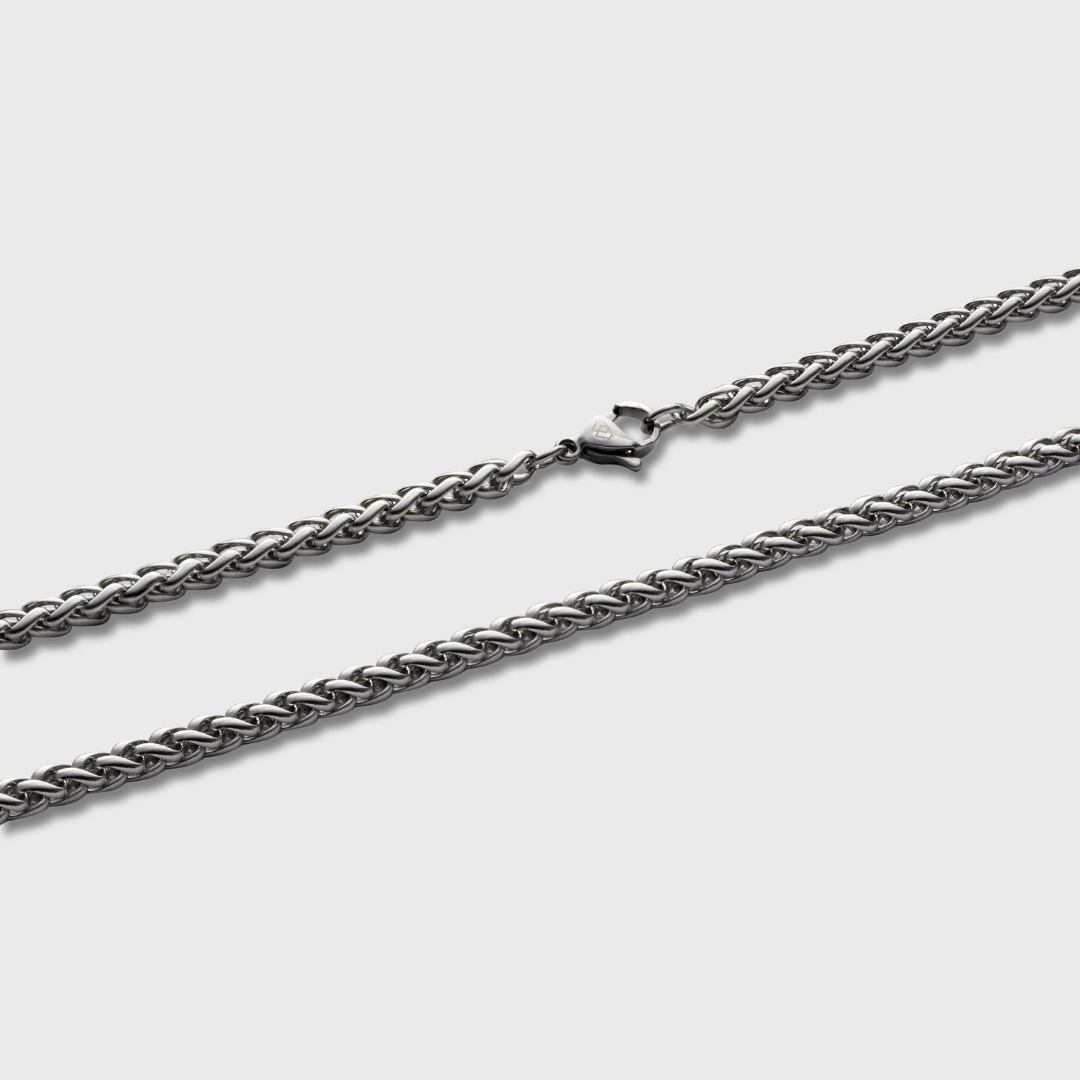 Wheat Chain (Silver) - 4mm