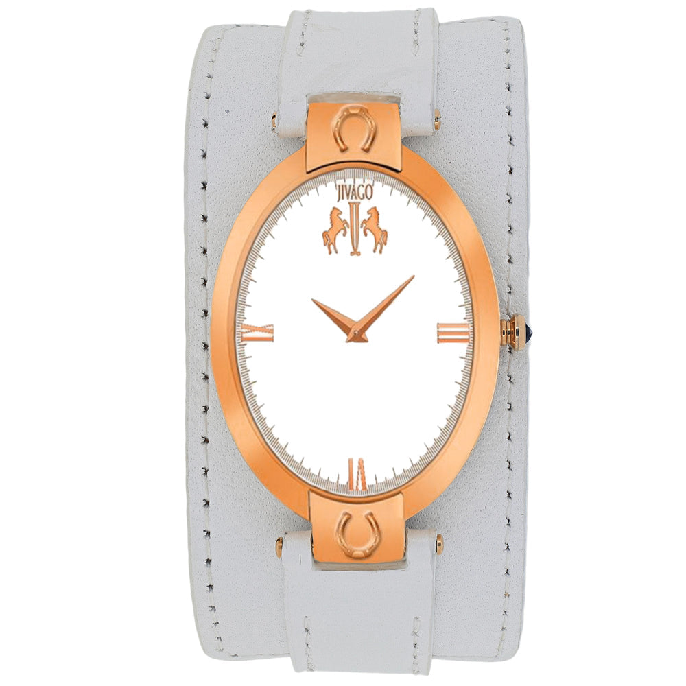 Jivago Women's Good luck Silver Oval 30mm