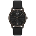 Armani Exchange Men's Lexon Black Dial Watch
