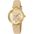Just Cavalli Women's Maiuscola Silver Dial Watch