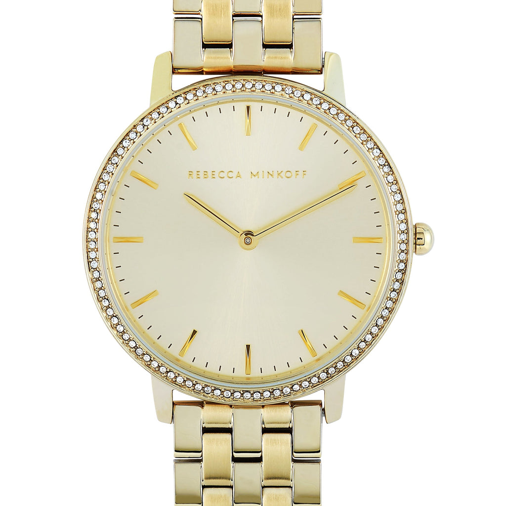 Rebecca Minkoff Major Gold-Tone Watch 2200348