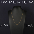 Solid Gold Figaro Chain - 1.5mm