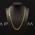 Solid Gold Cuban Link Chain - 5mm