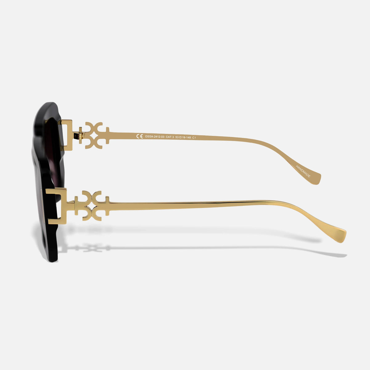 Icona Gradient Sunglasses with Gold