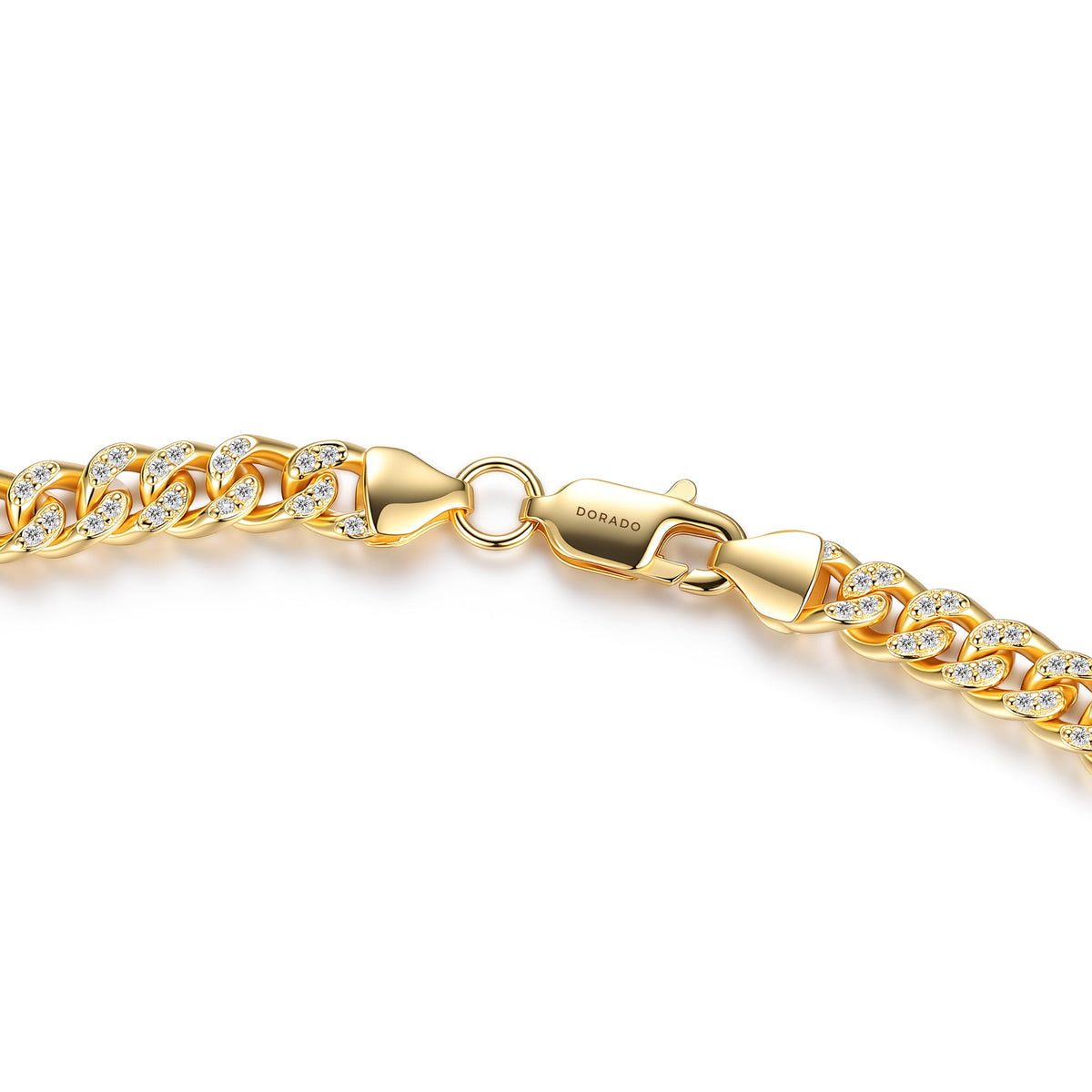 Mens Iced Cuban Link Chain - 5mm