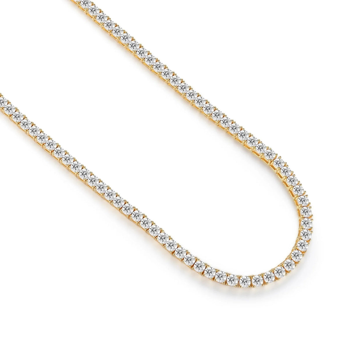 Mens Tennis Chain - 4mm
