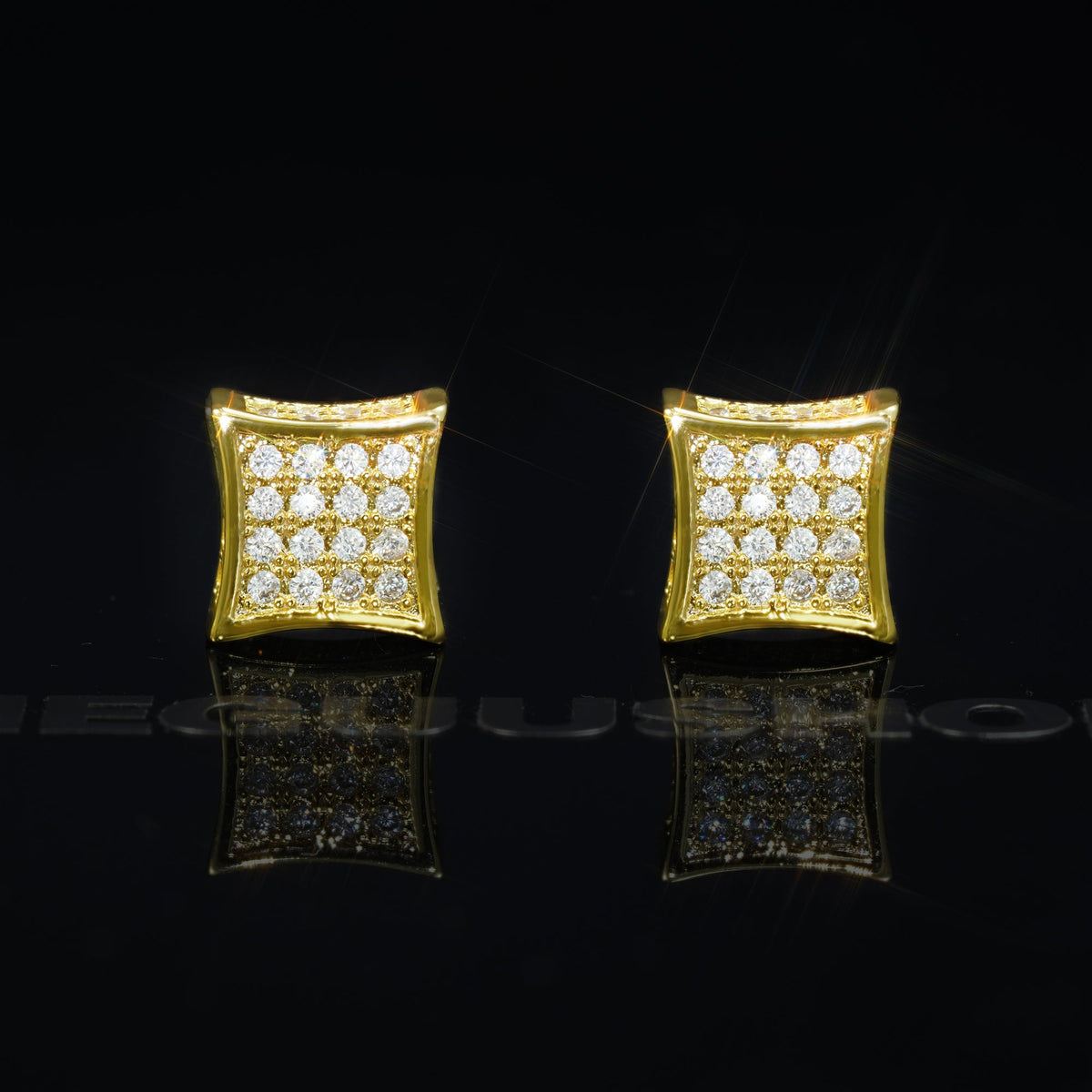 UPDATED 2019 Micro-inlay CZ Stud Earring