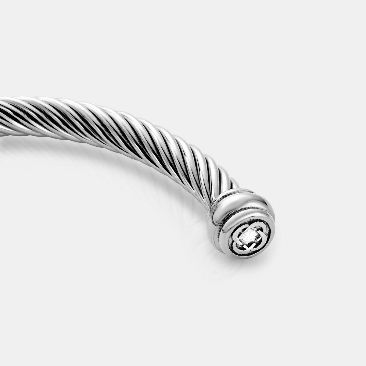 Rope Cuff (Silver)